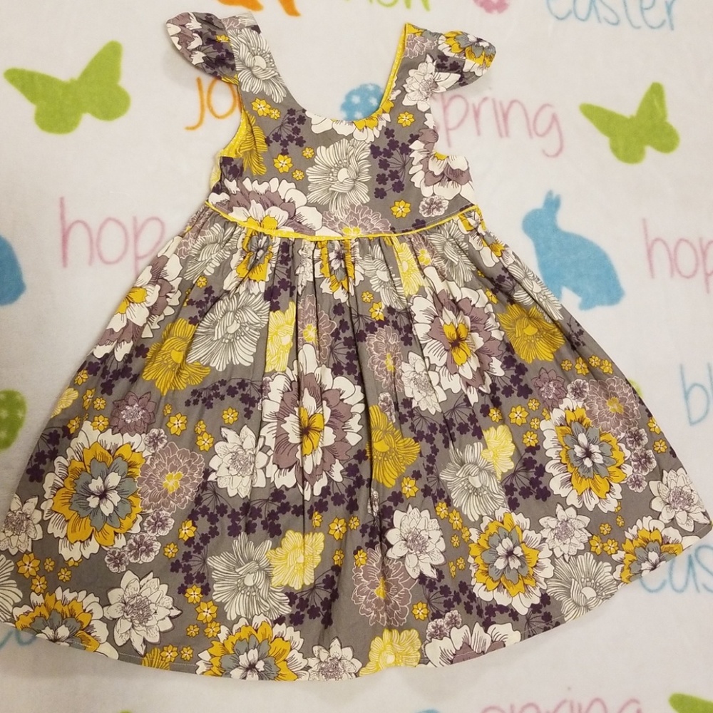 Beautiful size 6 Handmade spring ..fall dress